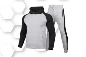 Men’s Tracksuits Set 2 Pieces Active Sweatsuits Casual Jogging Full Zip Outfits Jacket Pants Set
