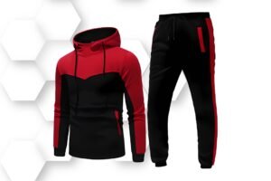 Women's 2 Piece Outfits Casual Lapel Half Zip Sweatshirts and Wide Leg Pants Tracksuit Sets