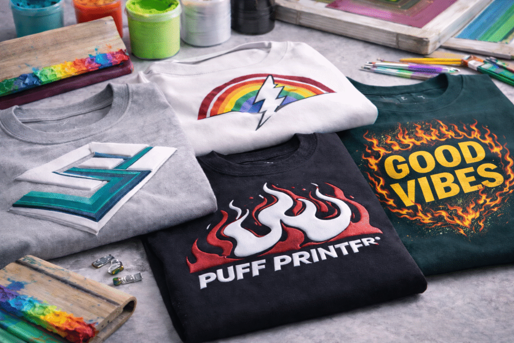 screen printing services for custom apparel and branded clothing